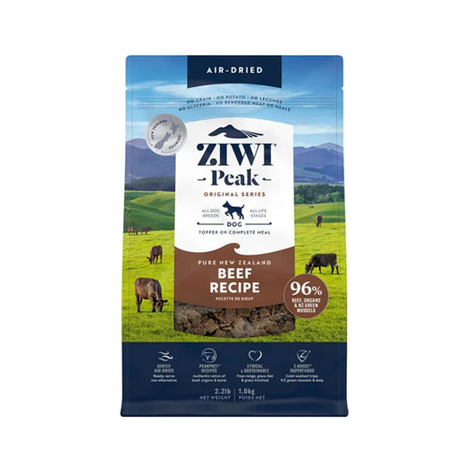 Ziwi Peak Air Dried Beef Dog Dry Food - 1kg