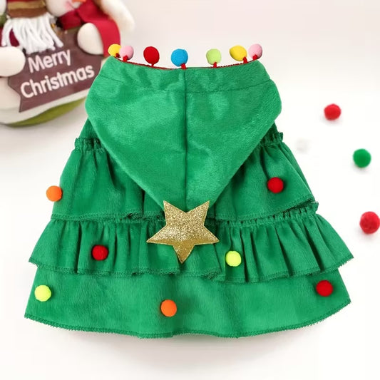 1pc Christmas Tree Pet Costume