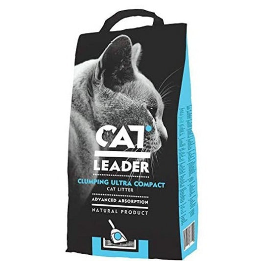 Geohellas Cat Leader Clumping Ultra Compact Litter With Wild Nature Aroma - 10 Kg
