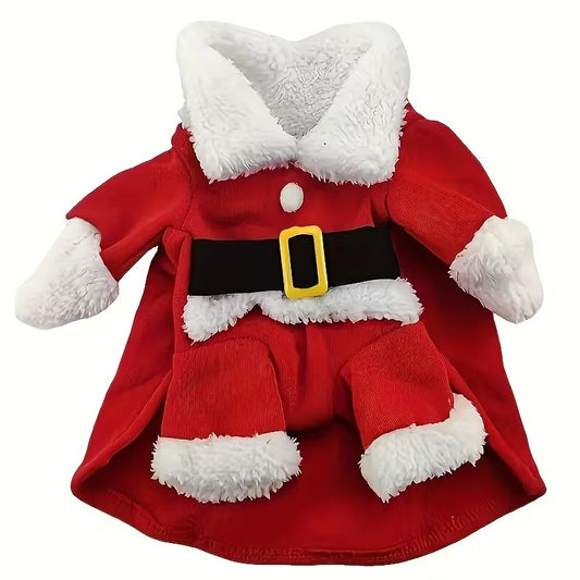Festive Santa Claus Pet Costume
