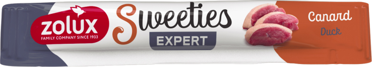 Zolux-Sweeties Creamy Stick For Dogs With Duck