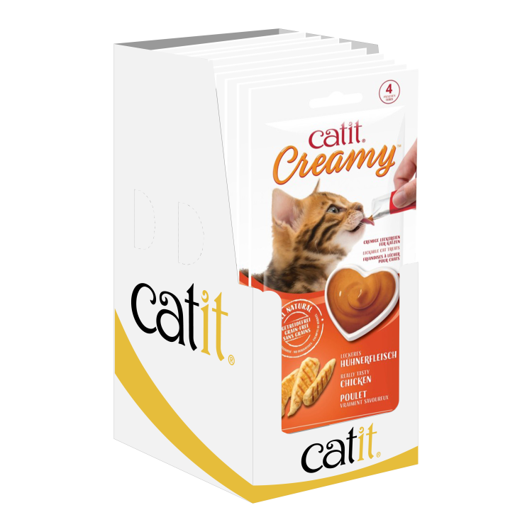 Catit Creamy Lickable Treats Chicken
