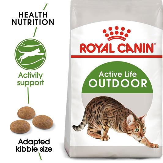 Royal Canin Active Life Outdoor Adult Dry Cat Food - 2KG