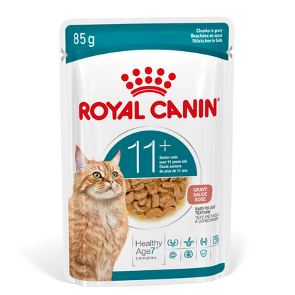 Royal Canin Feline Health Nutrition Ageing 11+ Jelly Cat Wet Food