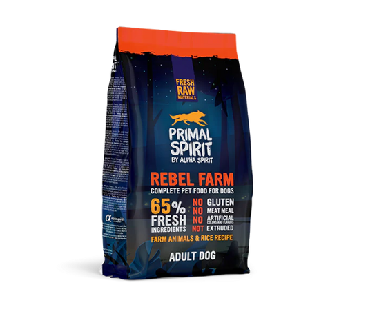 Primal 70% Rebel Wanderlust Dry Dog Food - 1KG (Best Before 04-01-2026)