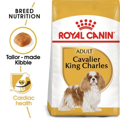 Royal Canin Adult Breed Health Nutrition Cavalier King Charles Dry Dog Food - 1.5Kg