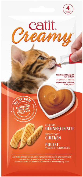 Catit Creamy Lickable Treats Chicken