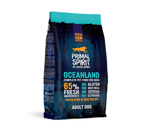 Primal 65% Oceanland Adult Dry Dog Food - 1KG (Best Before 15-01-2026)
