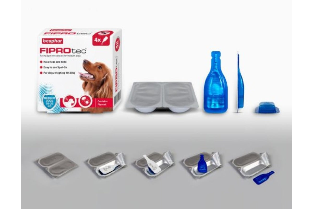 Fiprotec for Medium Dog - 4 Pipettes