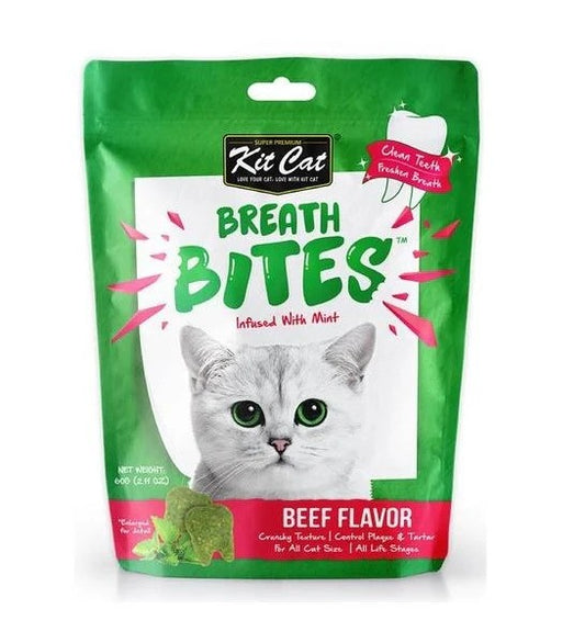 Kit Cat Breath Bites Beef Flavor 60g