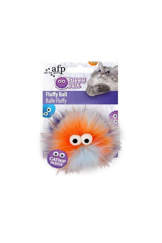 Furry Ball-Fluffer - Orange