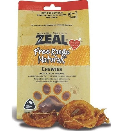 Zeal Free Range Naturals  Chewies Dog Treats -125 G