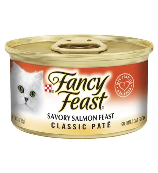 Fancy Feast Savoury Salmon Feast Classic Pate 85g