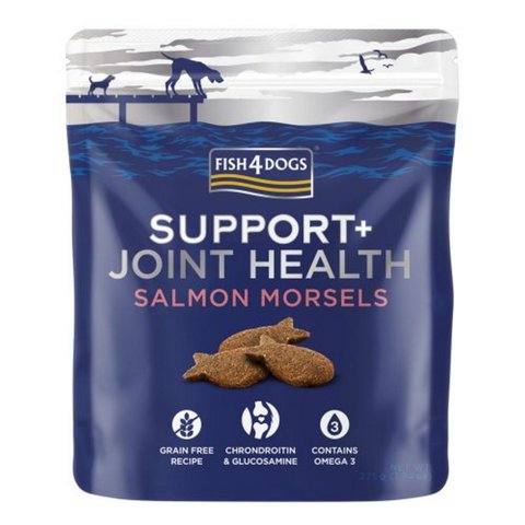 Fish 4Dogs Support+ Joint Health Salmon Morsels Dog Treats