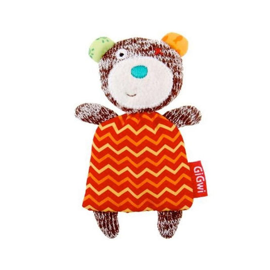 Refillable Catnip (bear) with 3 Catnip Teabags in Ziplock bag