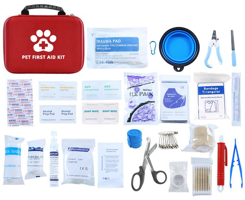 Cozy Paws Pet First Aid Kit -101pcs Set