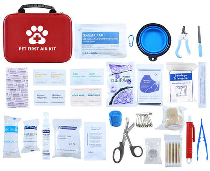 Cozy Paws Pet First Aid Kit -101pcs Set