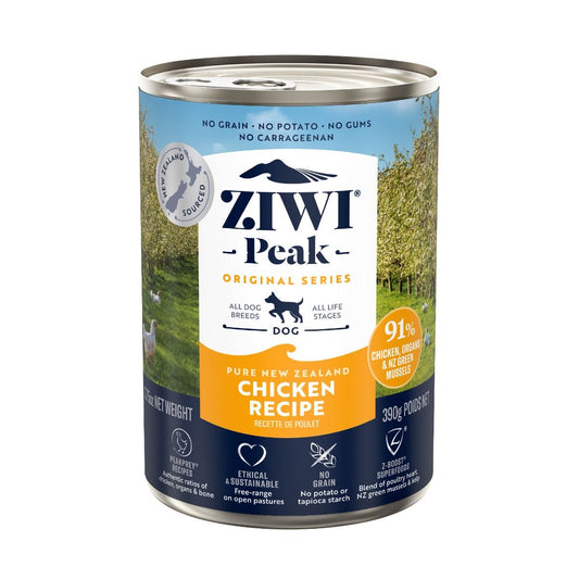 ZIWI Peak Chicken Recipe For Dogs Wet Food- 390G