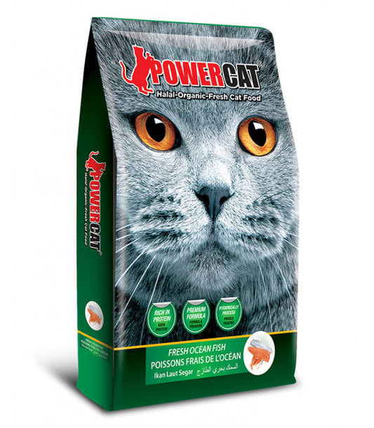 Power Cat Fresh Ocean Fish Dry Cat Food- 1.4kg