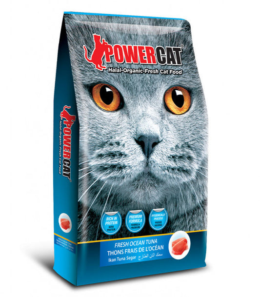 Power Cat Fresh Ocean Tuna Dry Cat Food-500g