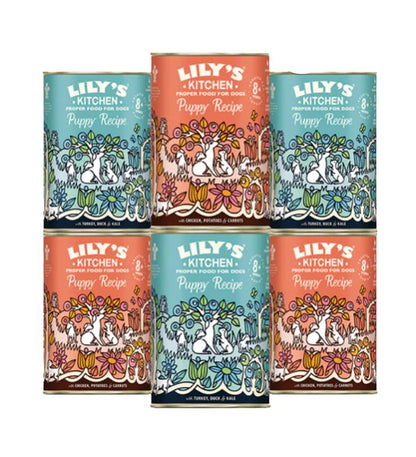 Lily's Kitchen Dog Puppy Wet Food  - Multipack 6x400G