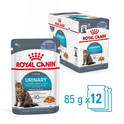 Royal Canin Feline Care Nutrition Urinary Care in Jelly Adult Wet Cat Food - 85G