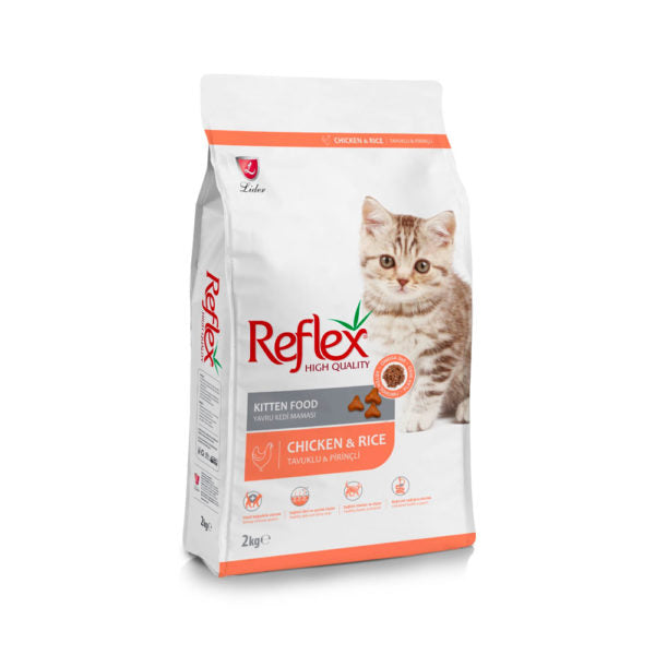 Reflex Kitten Food Chicken and Rice 2 Kg