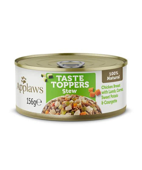 Applaws Taste Topper Stew Chicken with Lamb & Vegetables Wet Dog Food - 156G