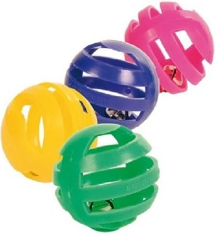 Trixie Rattling Toy Small Balls For Cats-4CM