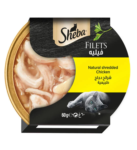 Sheba Filets Chicken Wet Cat Food - 60g