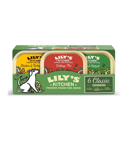 Lily's Kitchen Classic Multipack Adult Wet Dog Food  - 6X150G