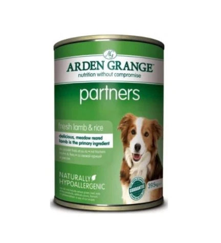 Arden Grange Partners Fresh Lamb With Rice Adult Wet Dog Food - 395g