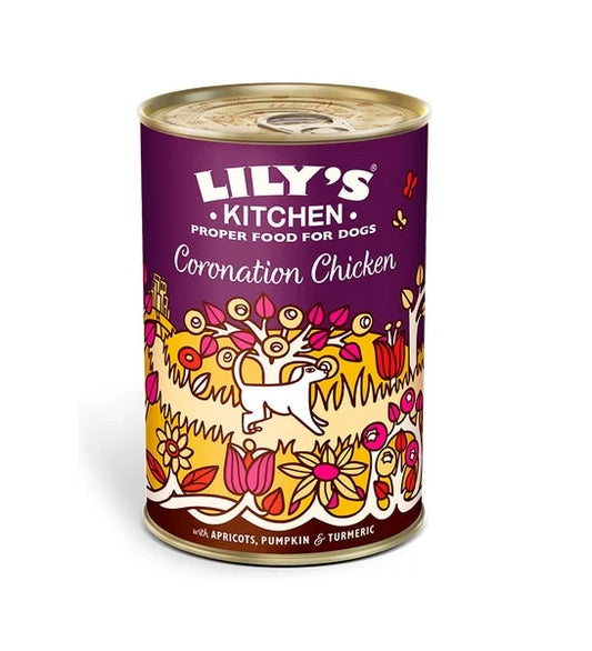 Lily's Kitchen Coronation Chicken Wet Dog Food 400g